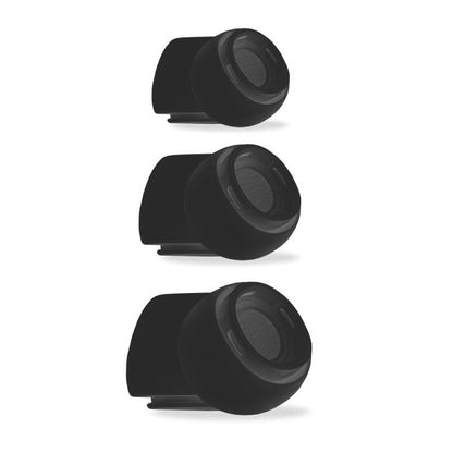 Tappi Tech-Protect per Apple AirPods Pro Series, Taglia S / M / L, Neri