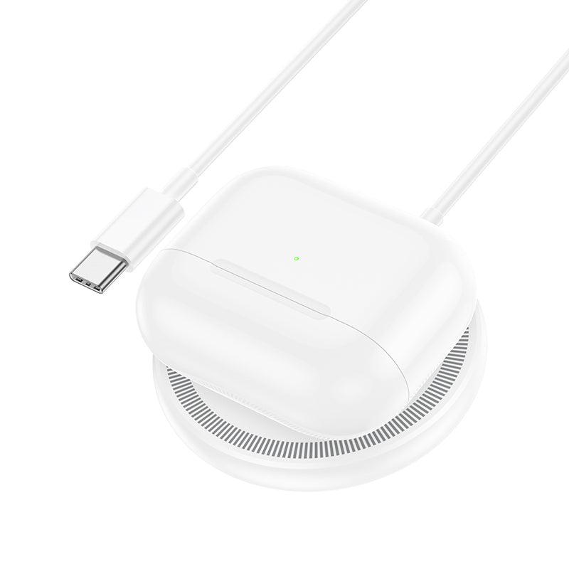 Wireless Network Charger Borofone BQ27, 15W, 1.67A, White 